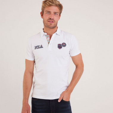 Polo NZA Jersey Blanc Camberabero