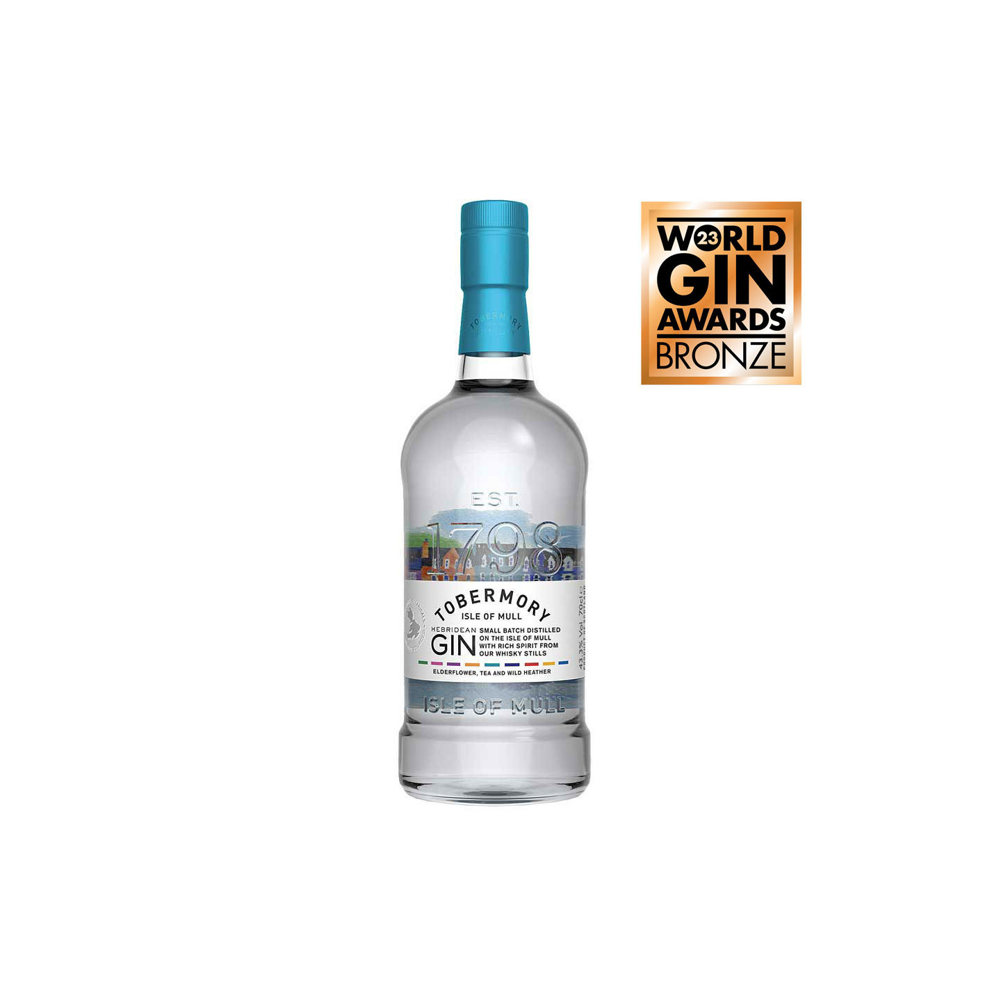 Tobermory Gin 70cl 43.3°