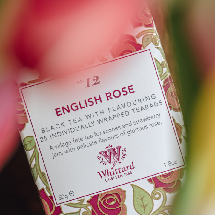 Whittard English Rose Black Tea 25 Tea Bags