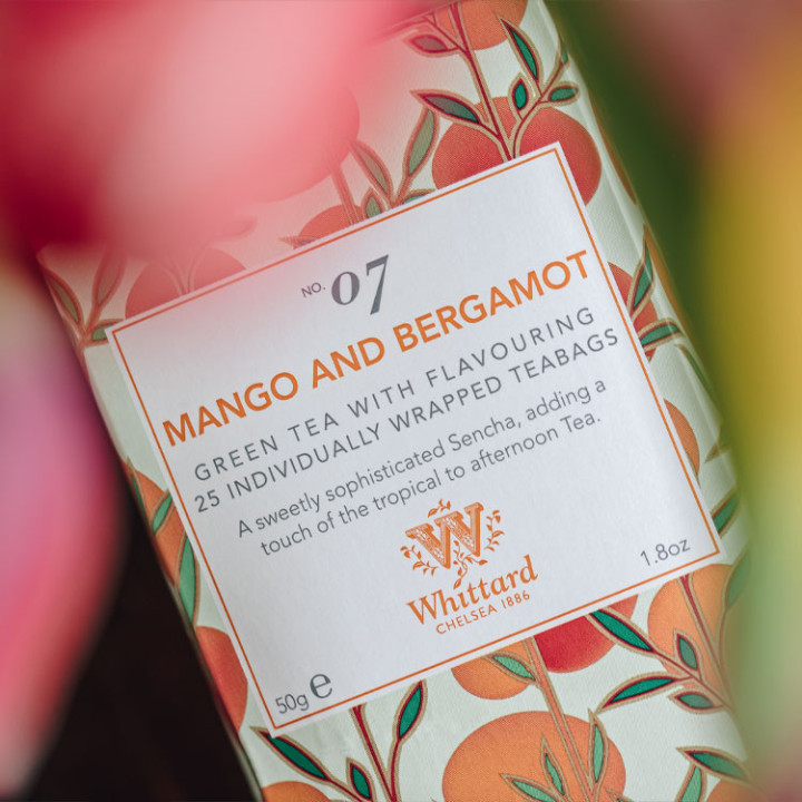 Thé Whittard Mangue Et Bergamote 25 Sachets
