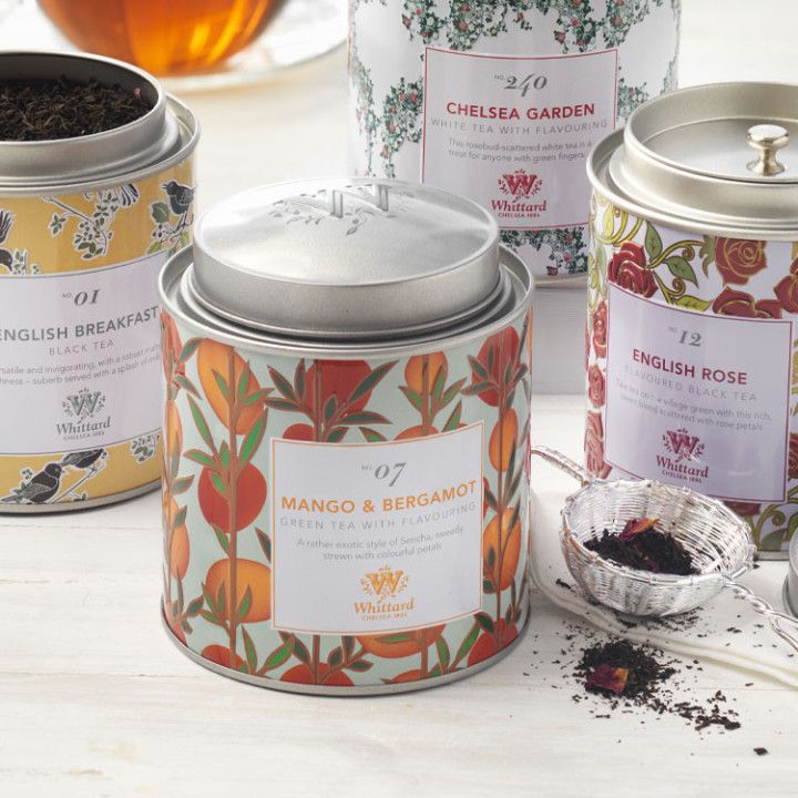 Whittard mango and bergamot green tea 100g