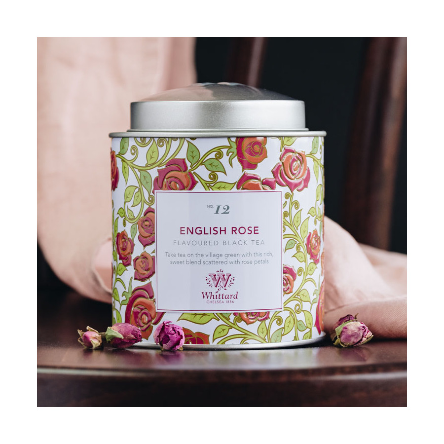 Whittard of Chelsea English Rose Black Tea 100g Floral Teas Le