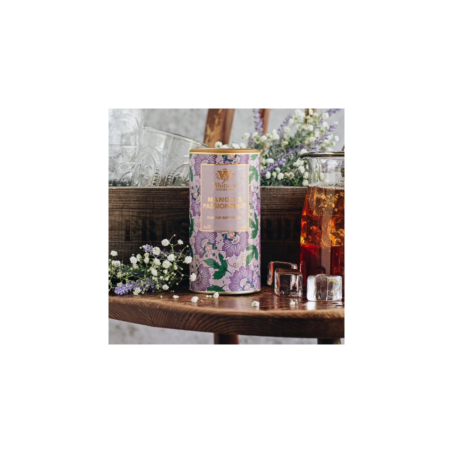 Thé Instantané Sucré Mangue Passion Whittard 450g