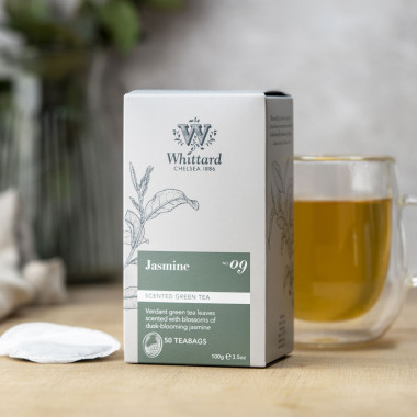 Whittard of Chelsea Jasmine Green Tea 50 Teabags 100g