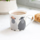 Mug flute moutons 300ml