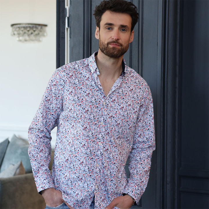 Chemise Ethan Fleurs Out of Ireland