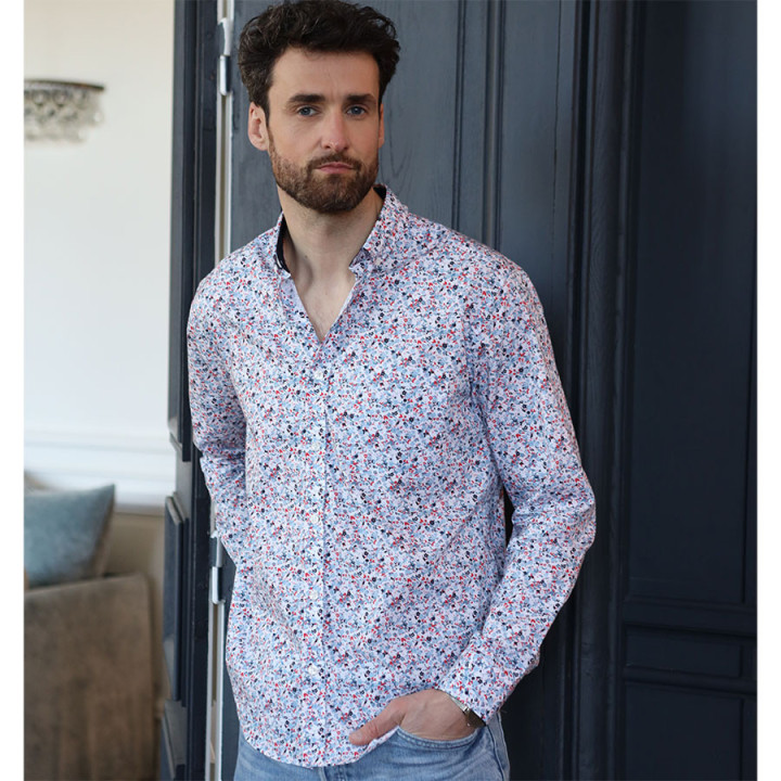Chemise Ethan Fleurs Out of Ireland