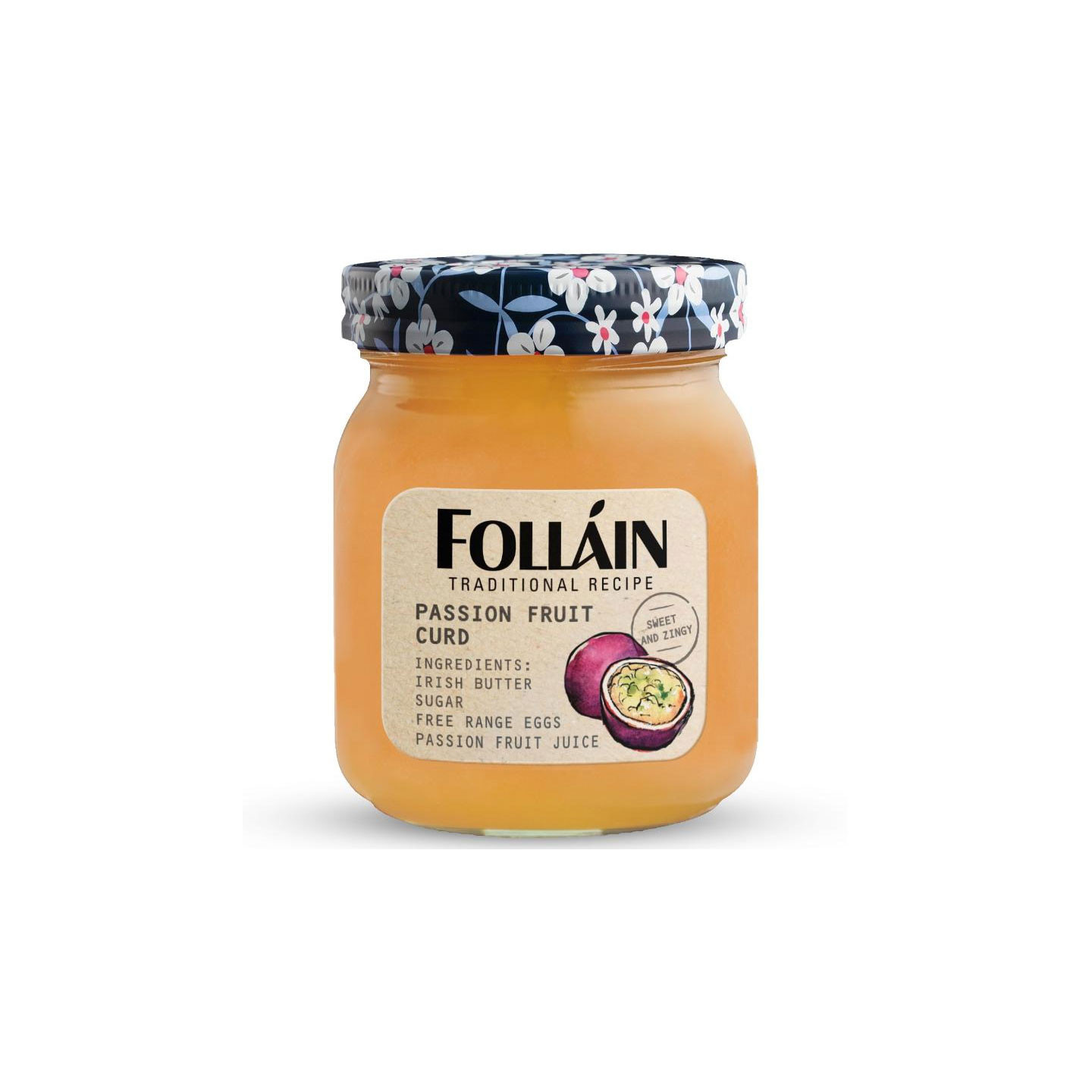 Passion Curd Follain 340g