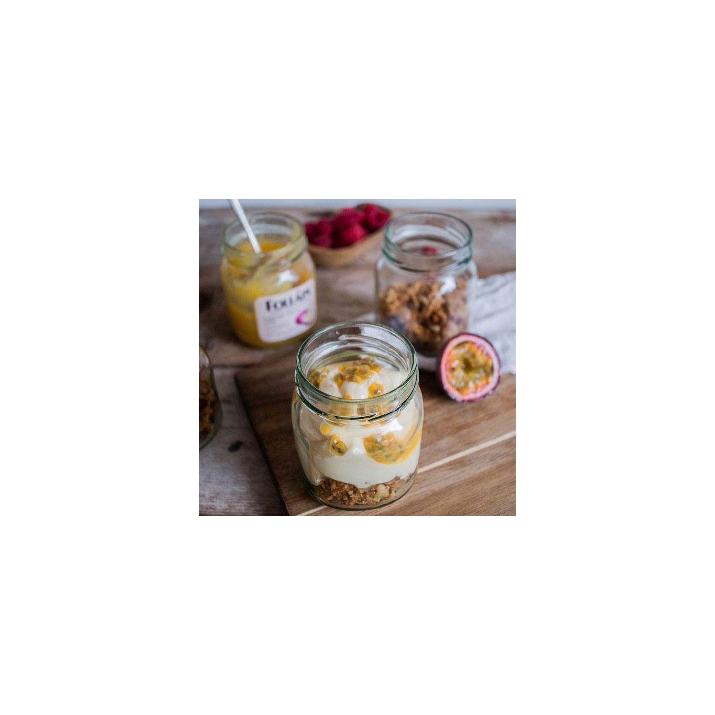 Passion Curd Follain 340g