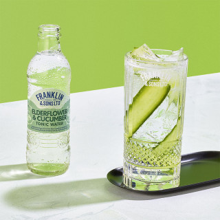 Tonic elderflower-concombre  frank&sons  200ml