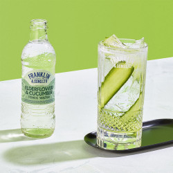 Franklin & Sons Elderflower Tonic Water With Cucumber 200ml