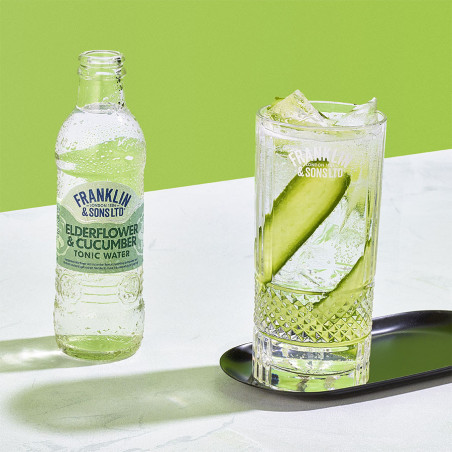 Tonic elderflower-concombre  frank&sons  200ml