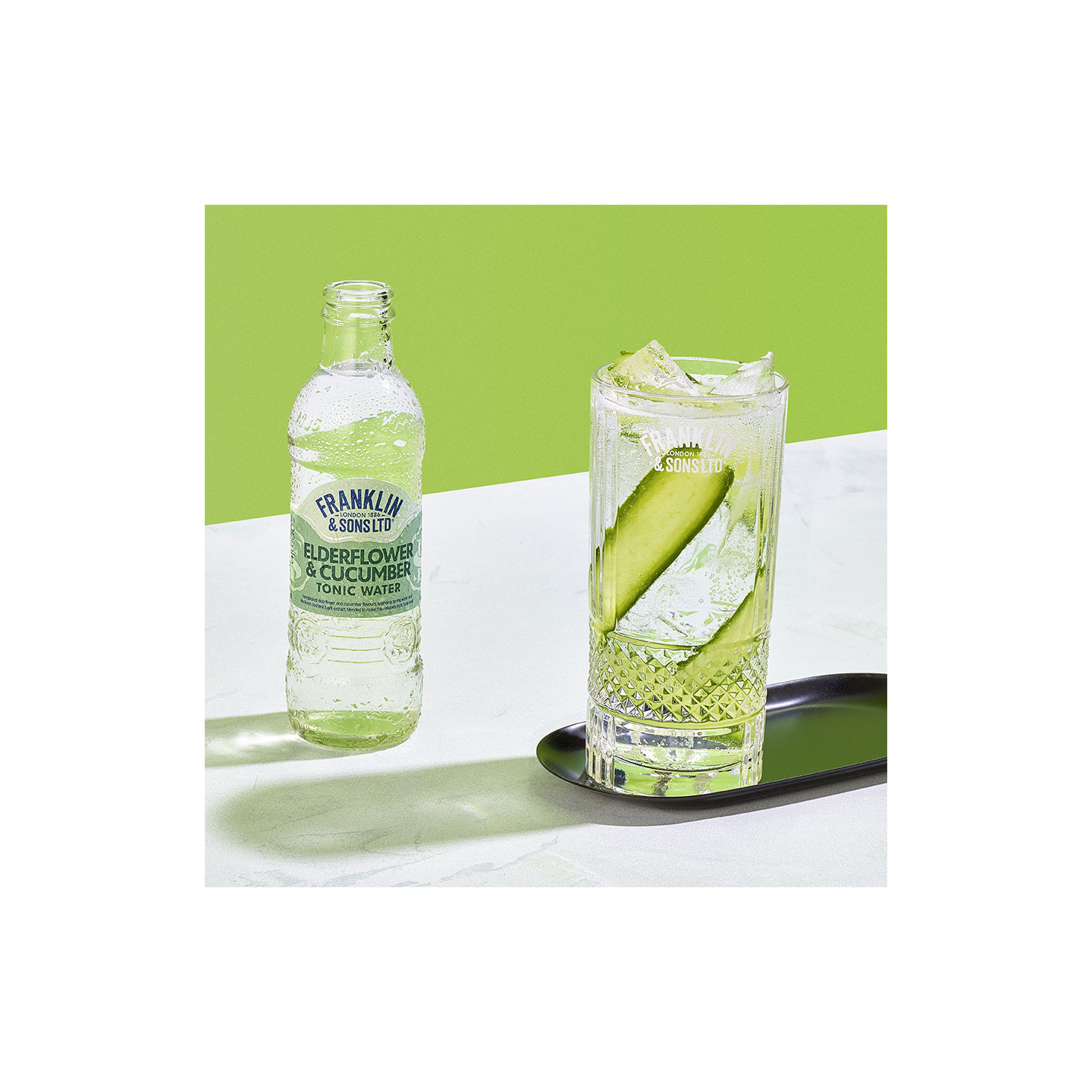 Tonic à la Fleur de Sureau et au Concombre Franklin & Sons 200ml