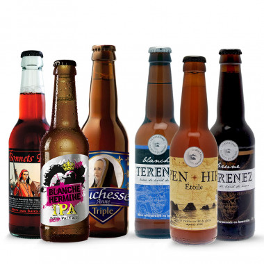 Composition Bières Bretonnes 6 x 33 cl - Coffrets bières - Le Comptoir  Irlandais