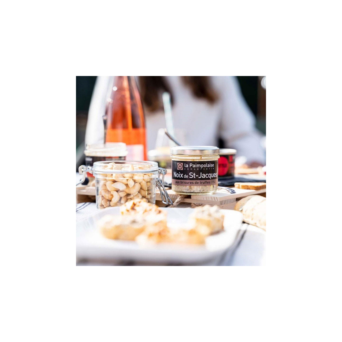 La Paimpolaise Scallops & Truffle Rillettes 80g