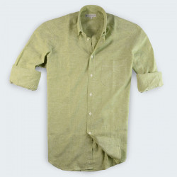 Chemise ml lin vert he23 ooi