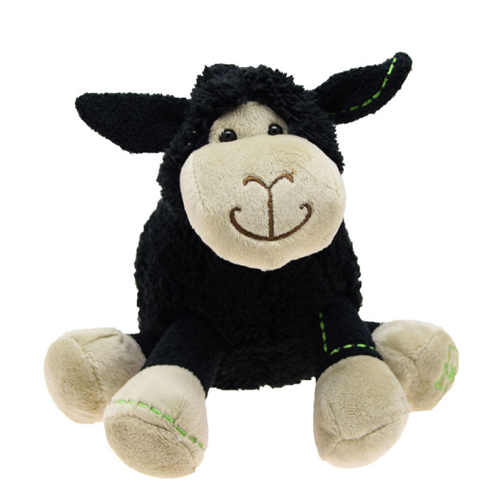 Peluche Mouton Noir 18 cm