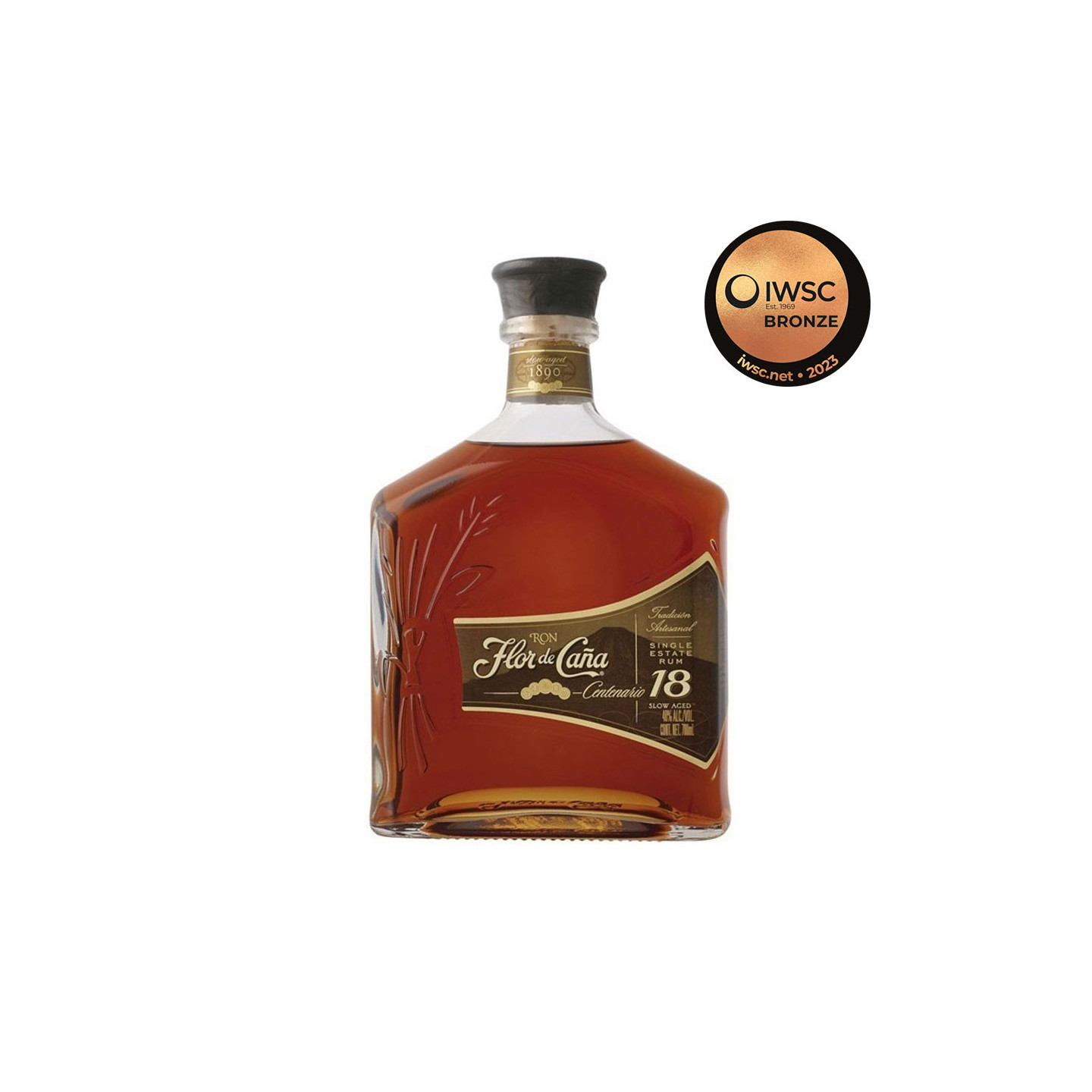 Flor de Caña 18 ans 70cl 40°