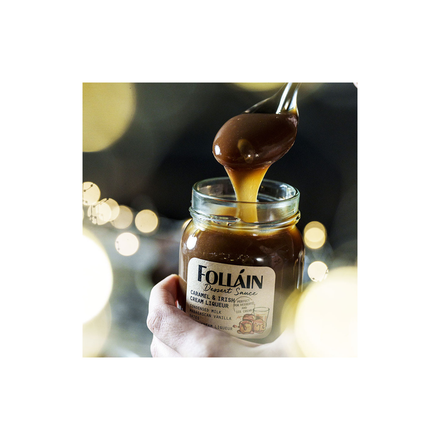 Follain Caramel and Irish Cream Liqueur Sauce 360g