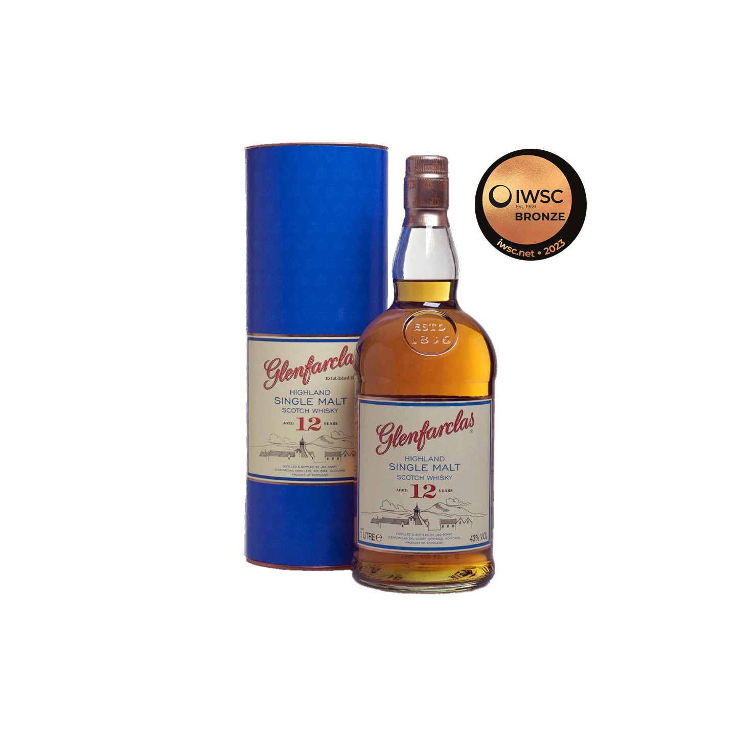 Glenfarclas 12 Years Old 70cl 43°