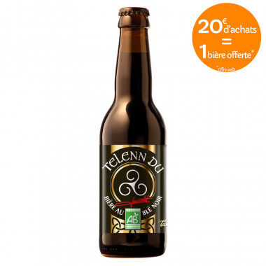 Bière Telenn Du biologique 33cl 4.5°