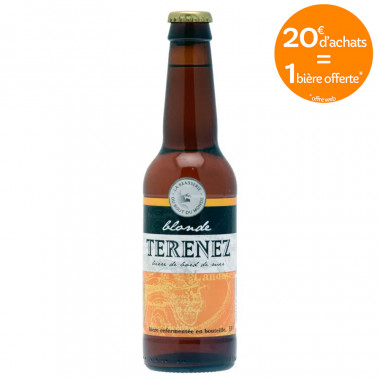 Bière Blonde Terenez 33cl 6.3°
