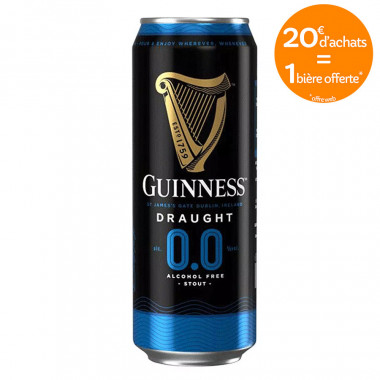 Guinness Draught 50cl 0.0°