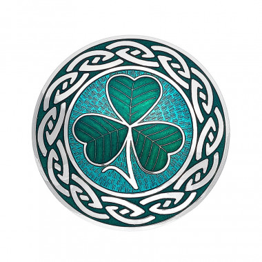 Shamrock Brooch