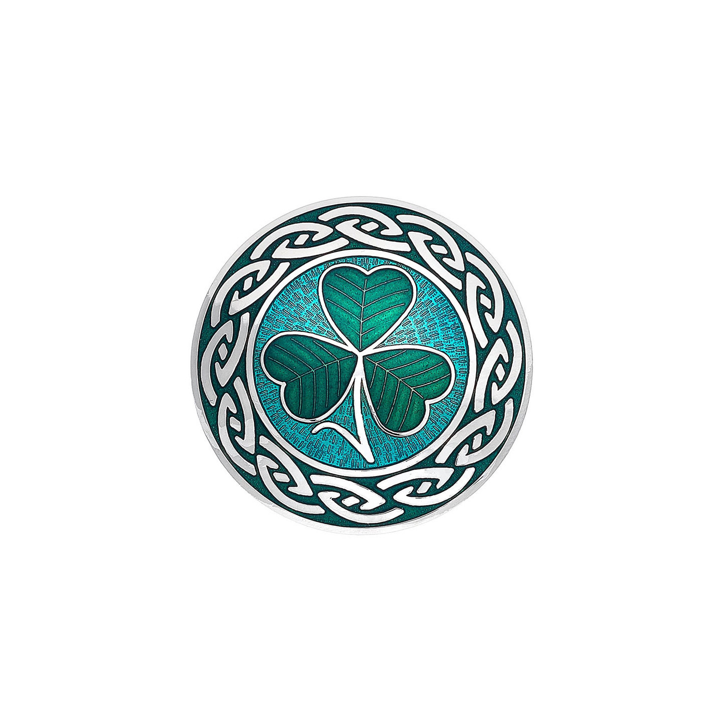 Shamrock Brooch