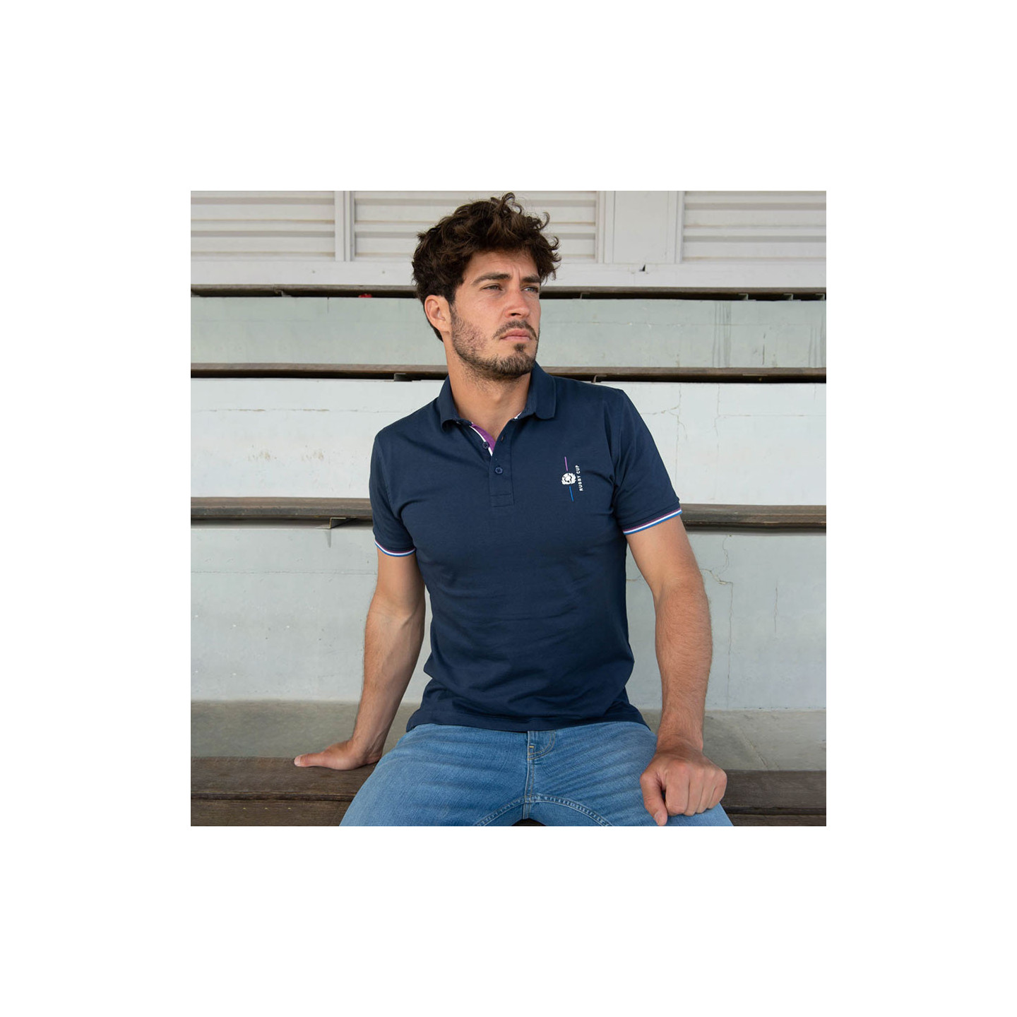 Camberabero Scotland Navy World Cup MC Polo Shirt