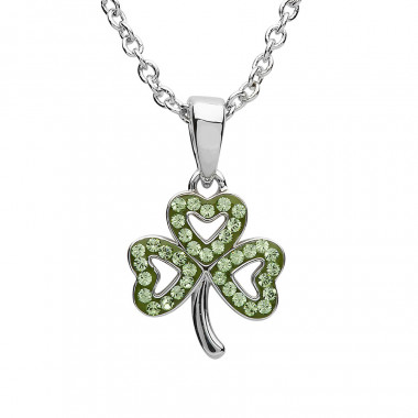 Shanore Green Clover Pendant