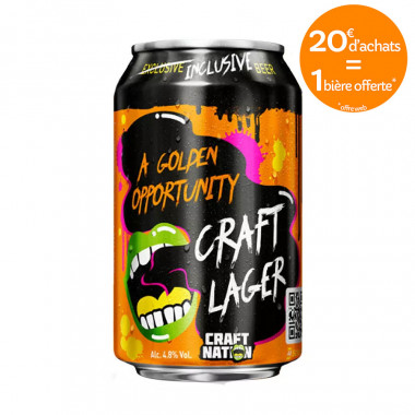 Craft Nation Craft Lager 33cl 4.8°