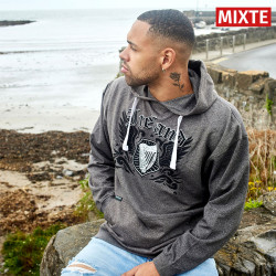 Ireland Dark Grey Hoodie