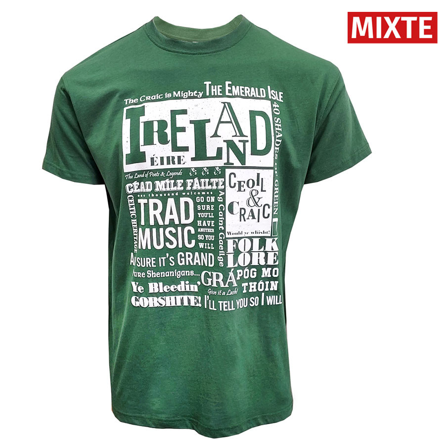 Ireland Green Tshirt So Irish Le Comptoir Irlandais