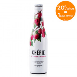 Chérie White Raspberry Beer 33cl 3.5 °