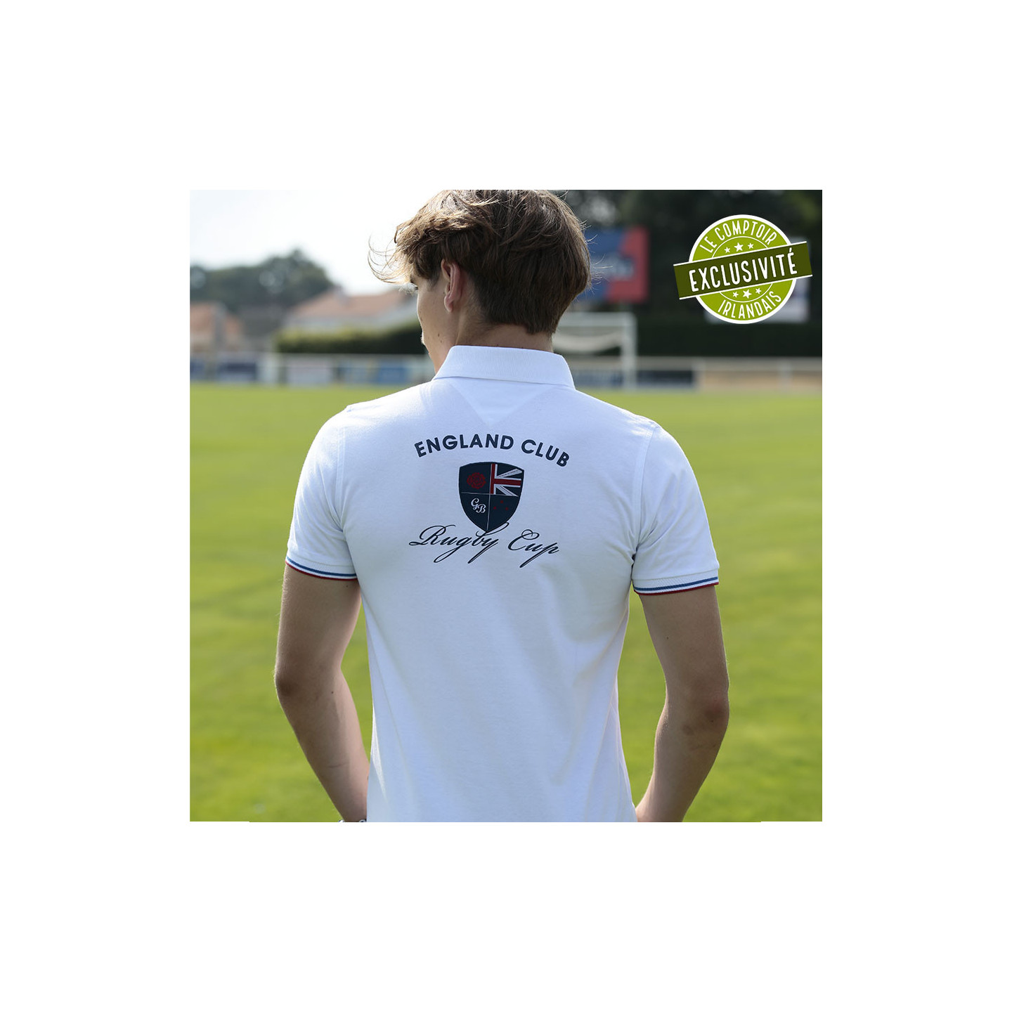 Camberabero England White World Cup MC Polo Shirt