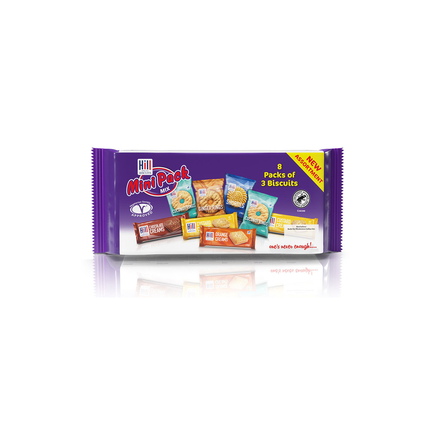 Mini Pack Mix Hill Biscuits 246g