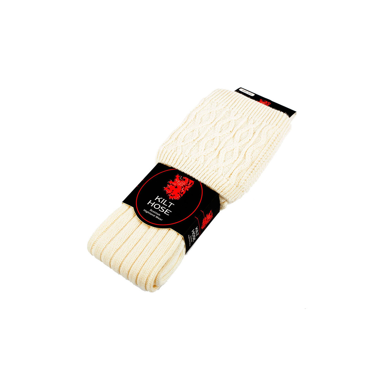 White Kilt Socks
