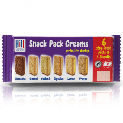 Snack Pack Creams Hill Biscuits 450g