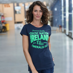 Celtic Nation Navy T-shirt