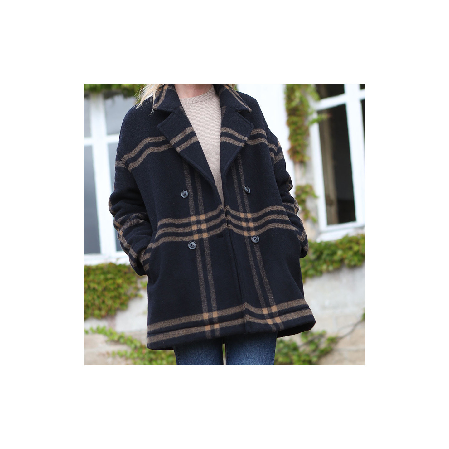Manteau Anita Marine London Tradition