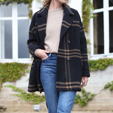 Manteau Anita Marine London Tradition