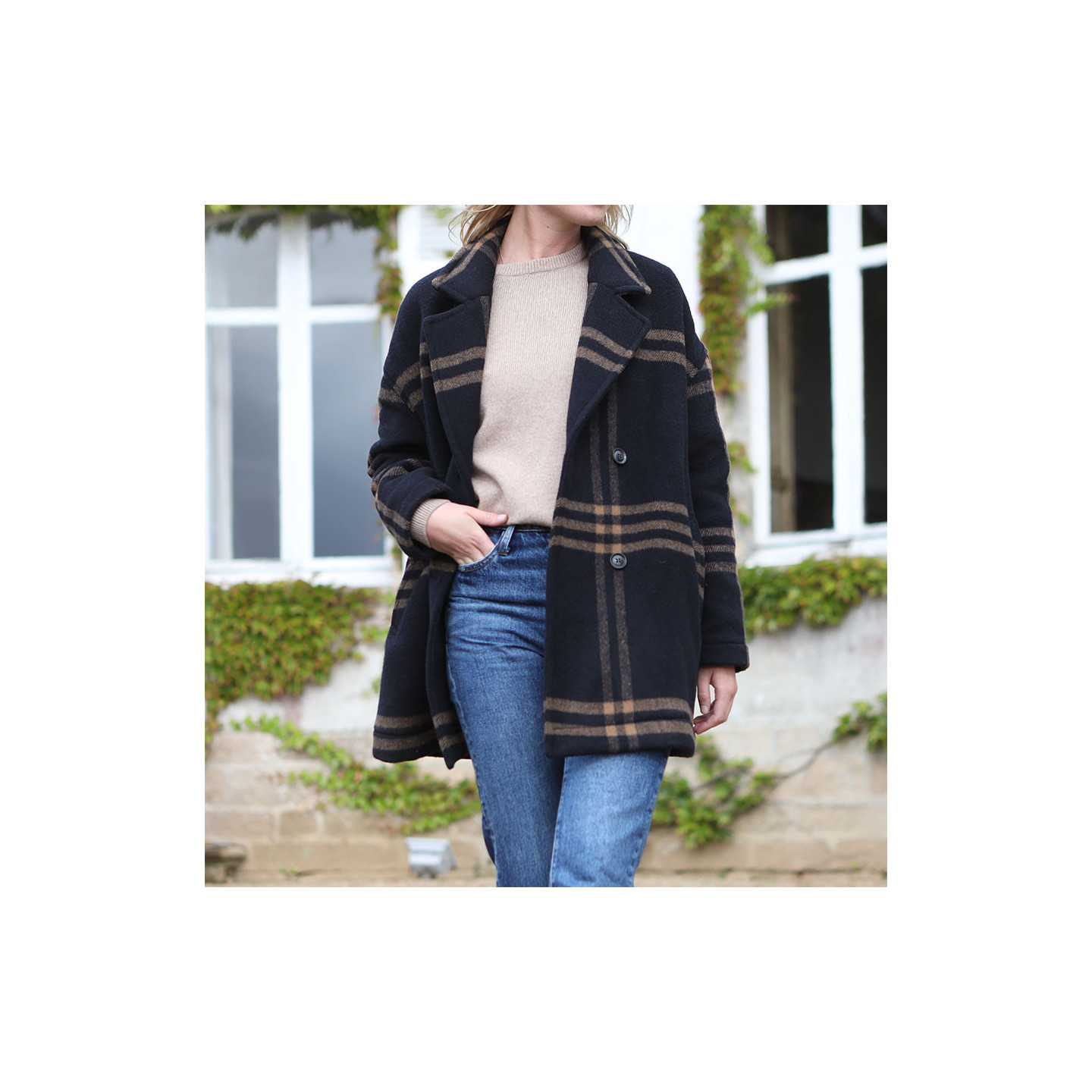 Manteau Anita Marine London Tradition