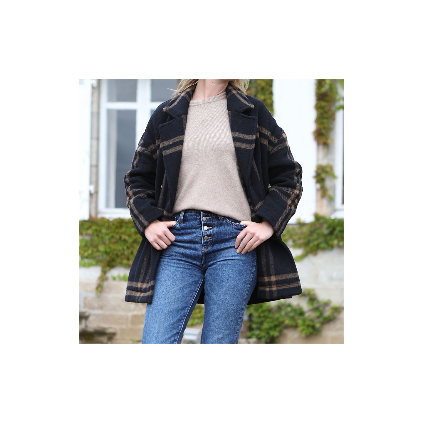Manteau Anita Marine London Tradition