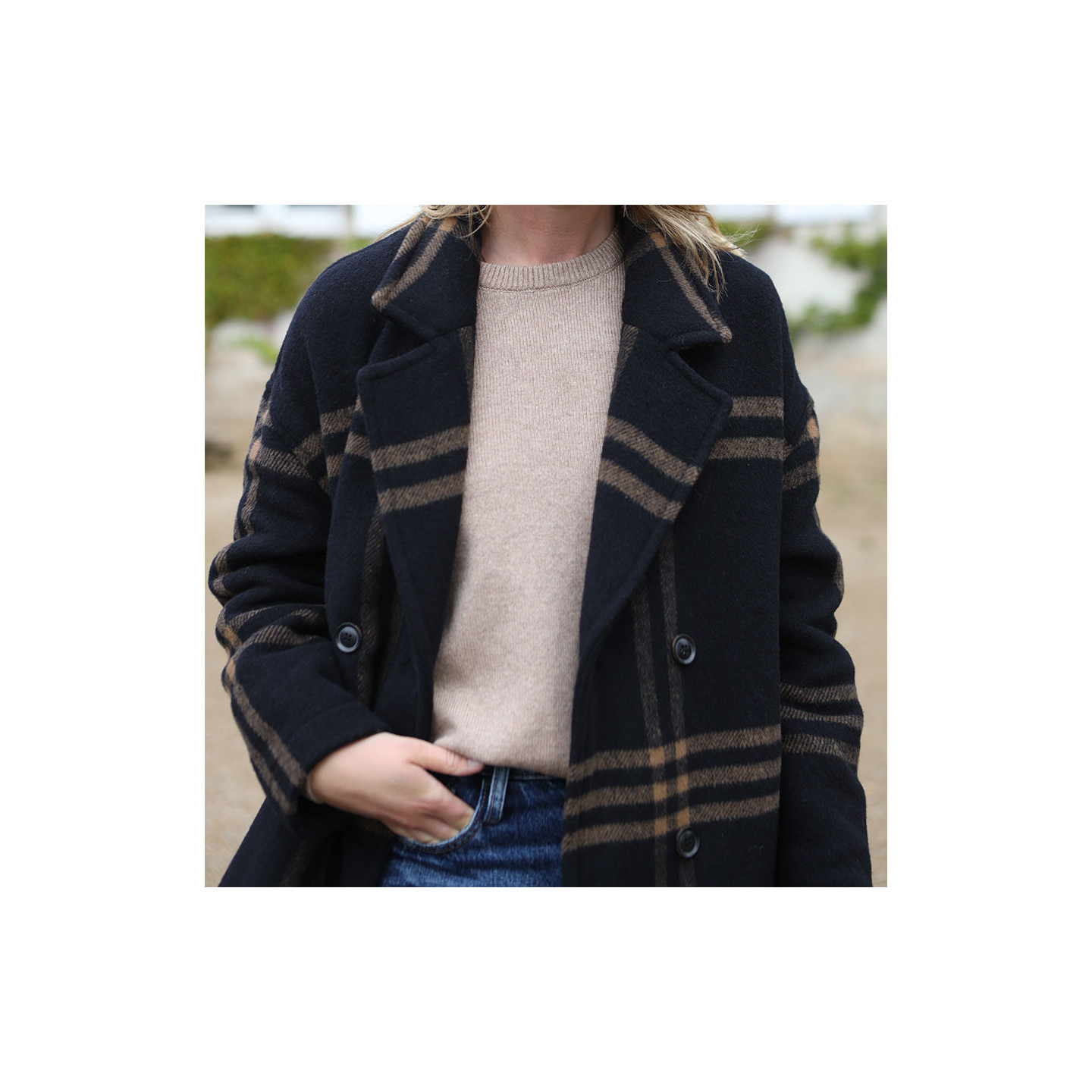 Manteau Anita Marine London Tradition