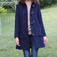 Duffle Coat Fiona Zippé Mid-blue London Tradition