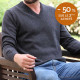 Celtic Alliance V-Neck Anthracite Sweater