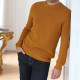 Out Of Ireland Liam Mustard Round Neck Sweater