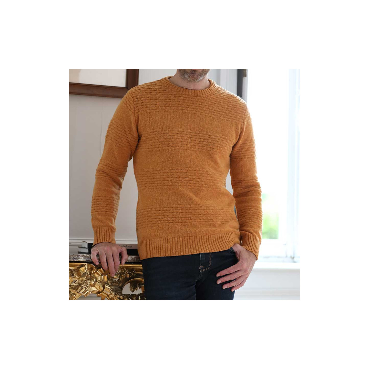 Pull Col Rond Mangue Out Of Ireland