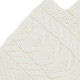 Aran Woollen Mills Children Ecru Poncho